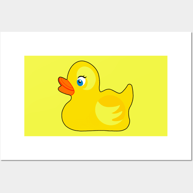 How I Met Your Mother Barney's Ducky Tie Wall Art by senaeksi